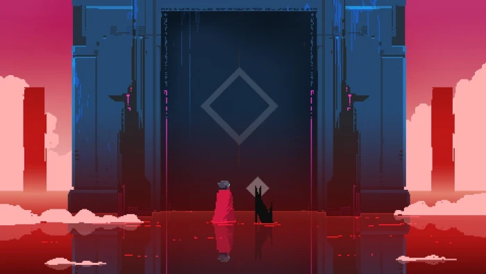 video game wallpaper Hyper Light Drifter pixels games 2k