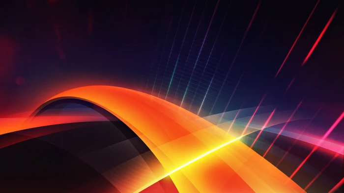 abstract fractal design wallpaper digital light generated 2k