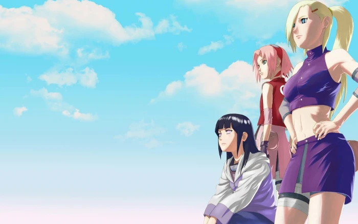 Anime Naruto Hinata Hy ga Ino Yamanaka Sakura Haruno women 2k
