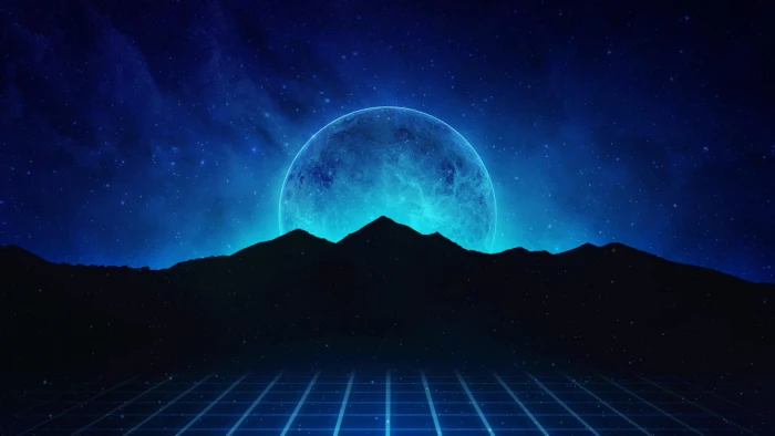 atmosphere night retrofuturism graphic design graphics 2k