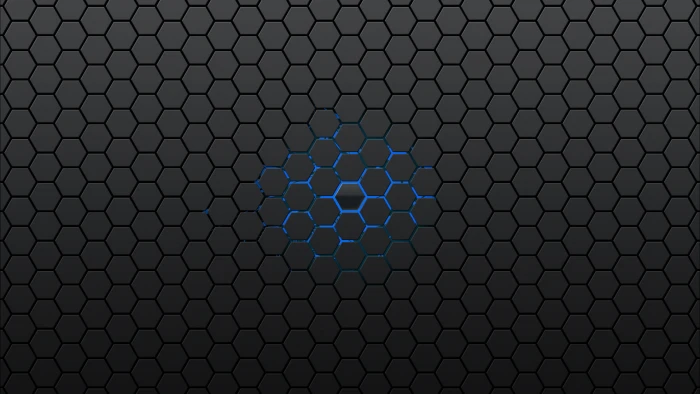 black and blue abstract wallpaper gray honeycomb graphic 2k