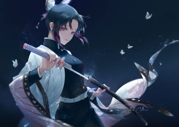 Anime Demon Slayer Kimetsu no Yaiba Shinobu Kochou 2k