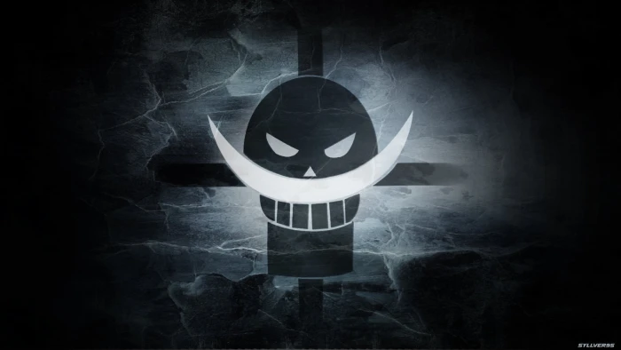 One Piece logo Anime Film Gold Pirate White fear 2k