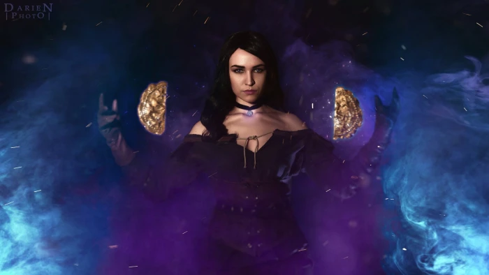 Women Cosplay The Witcher 3 Wild Hunt Yennefer of Vengerberg 2k