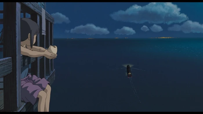 studio ghibli spirited away cloud sky sea water nature 2k