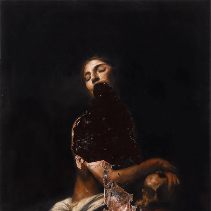 The Nature of Fear Nicola Samori painting horror Baroque portraiture 2k