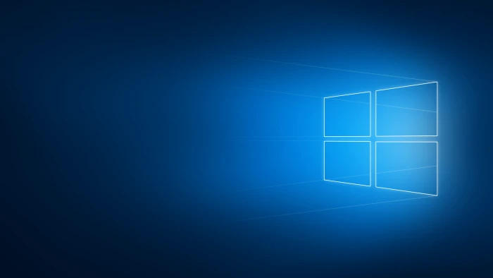 Windows logo 10 minimalism blurred geometry operating system 2k 4k