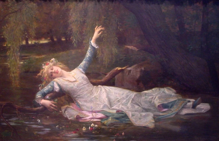 Alexandre Cabanel classic art oil painting one person real people