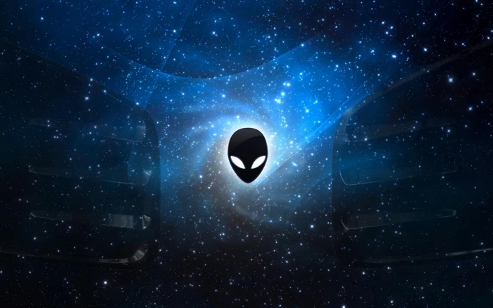 Alienware animated desktop and abstract 2k