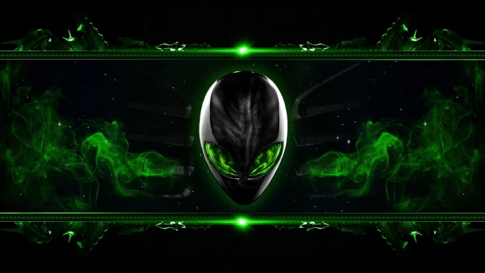 Alienware green computer PC gaming color technology 2k