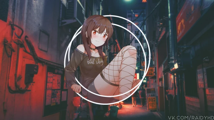 anime girls picture in Megumin 2k