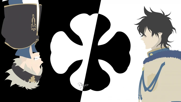 Anime Black Clover Asta Yuno 2k 4k