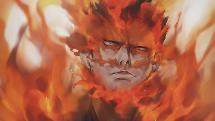 Anime My Hero Academia Blue Eyes Boku no Endeavor 2k