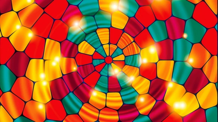 abstract mosaic pattern design wallpaper art texture 2k