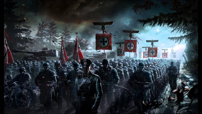 adolf anarchy Dark Evil history Hitler military Nazi 2k