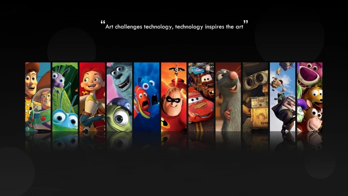 Disney Cartoon movies illustration Pixar animated 2k