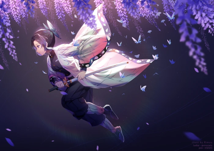Anime Demon Slayer Kimetsu no Yaiba Shinobu Kochou 2k
