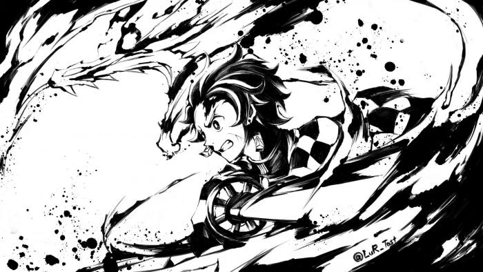 Anime Demon Slayer Kimetsu no Yaiba Tanjirou Kamado 2k