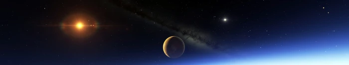 planet wallpaper Space Engine stars galaxy render CGI 2k 4k 5k
