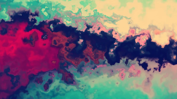 red black and pink paint wallpaper abstract painting psychedelic 2k
