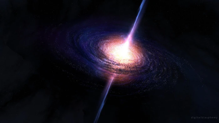 solar system space art Digital Blasphemy quasars digital 2k