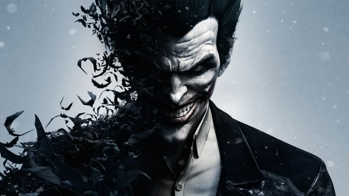The Joker poster Batman Arkham Origins video games men people 2k