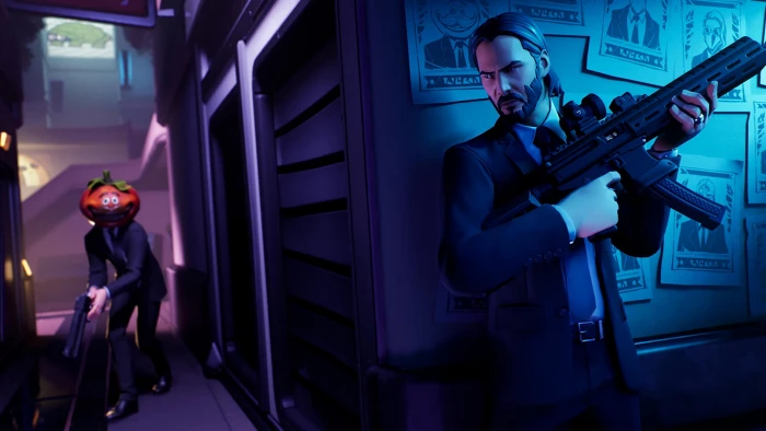 Video Game Fortnite Battle Royale John Wick 2k