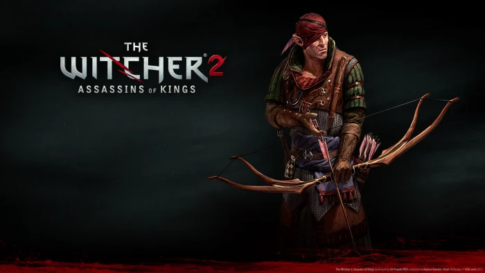 The Witcher Bow Arrow HD video games 2k