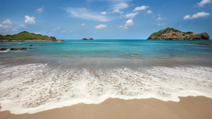 body wave of water nature landscape Nicaragua sea beach 2k
