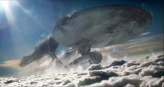 USS Enterprise digital wallpaper Star Trek 2k