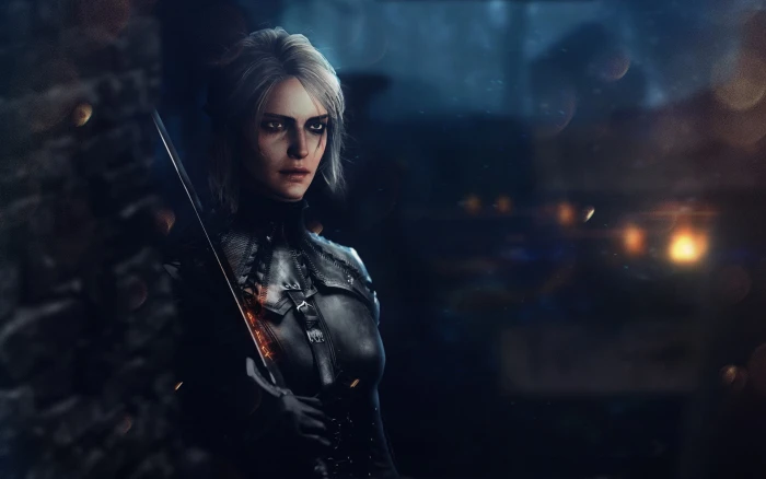 Vadim Sadovski The Witcher 3 Wild Hunt fantasy girl art 2k