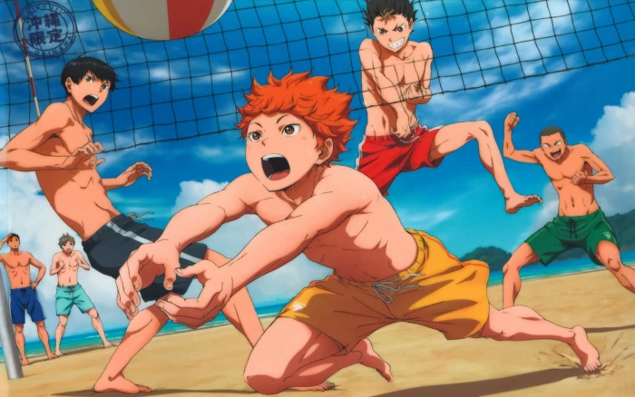 Haikyuu anime boys group of people full length real 2k