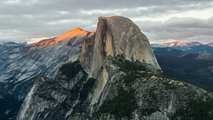 Half Dome National Park Yosemite mountain California 2k