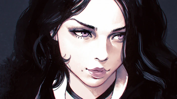 ilya kuvshinov drawing yennefer of vengerberg the witcher 2k