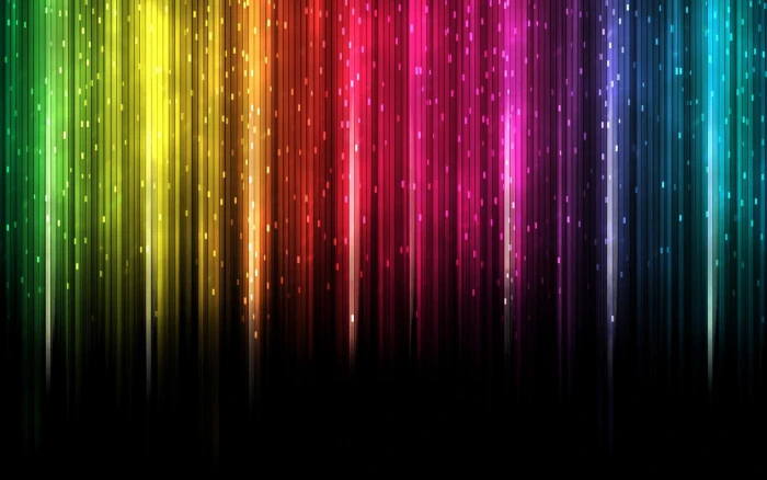 Rainbow abstract yellow purple blue green pink glitter 2k