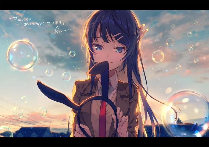 Seishun Buta Yar wa Bunny Girl senpai no Yume wo Minai anime girls 2k