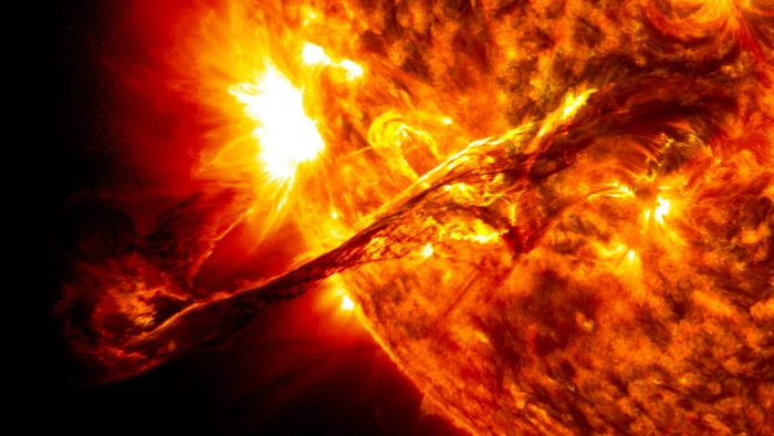 Solar Prominence Eruption photo public domain solar system 2k
