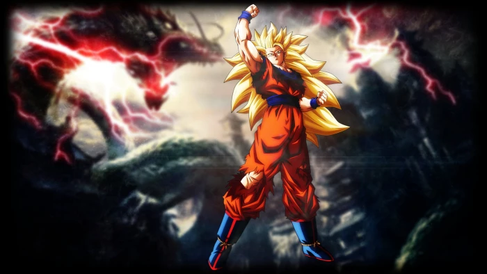 Son Goku 3 Dragon Ball Z Kai Vegeta Black 2k