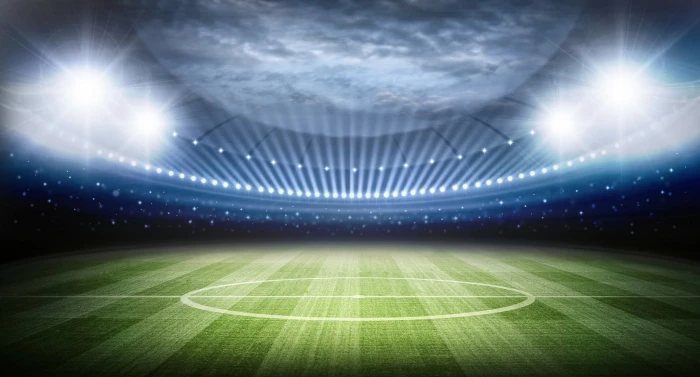 sports high resolution desktop backgrounds stadium illuminated 2k