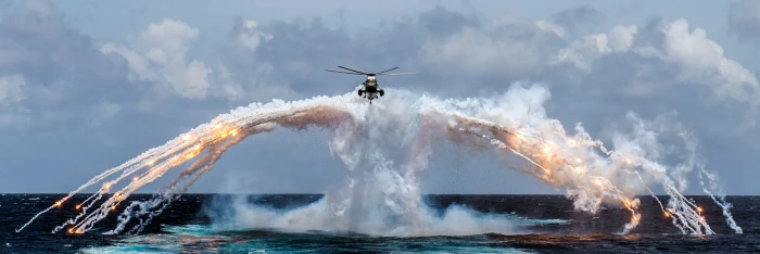 white helicopter military aircraft Sikorsky CH Sea King 2k