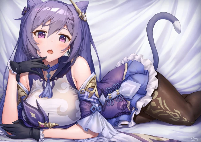 Genshin Impact keqing genshin impact anime girls 2k