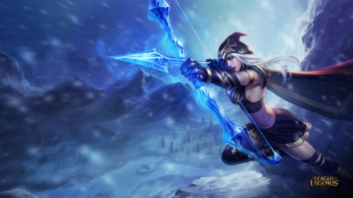 League of Legends Ash wallpaper Ashe underwater 2k