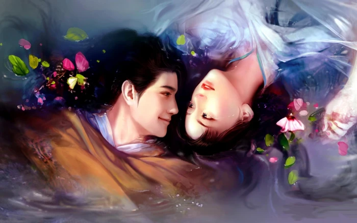 Lovely Couple lovers game and abstract 2k