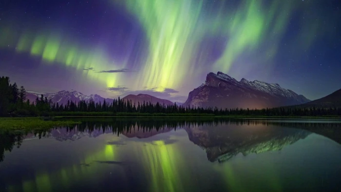 mt rundle mount mountain north america canada alberta 2k