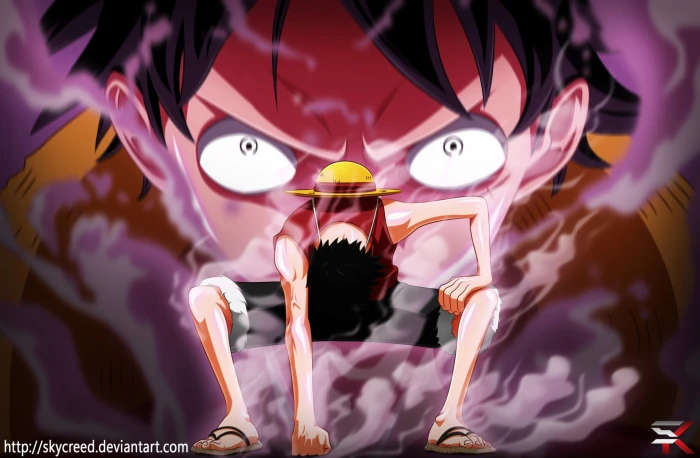 One Piece Monkey D Luffy Anime real people representation 2k