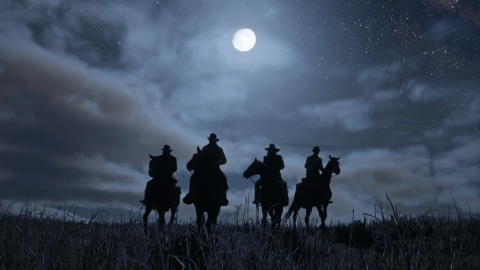 Red Dead Redemption 2 Rockstar Games video games sky cloud 2k