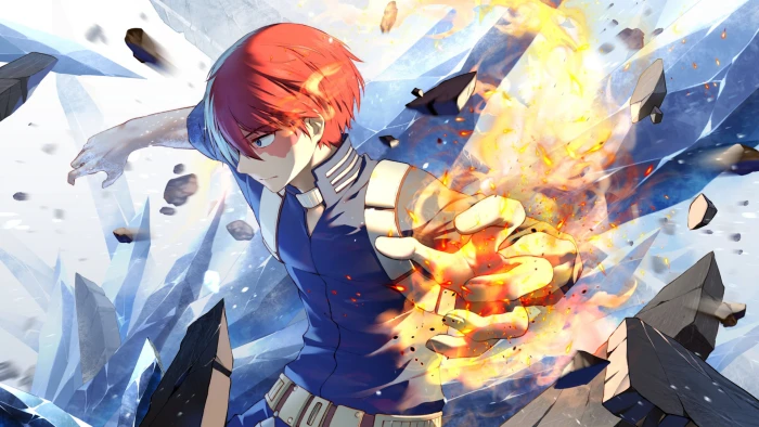 Anime My Hero Academia Shoto Todoroki 2k