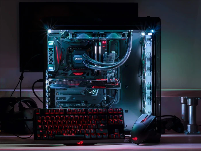 asus computer electronic gamer gaming republic rog technics 2k