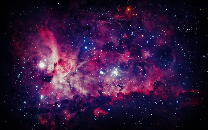 cosmic galaxy space stars nebula star night astronomy 2k