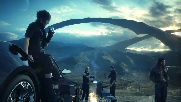 Final Fantasy 15 wallpaper fantasy versus XIII anime 2k